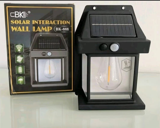 Solar Motion Sensor Lamp