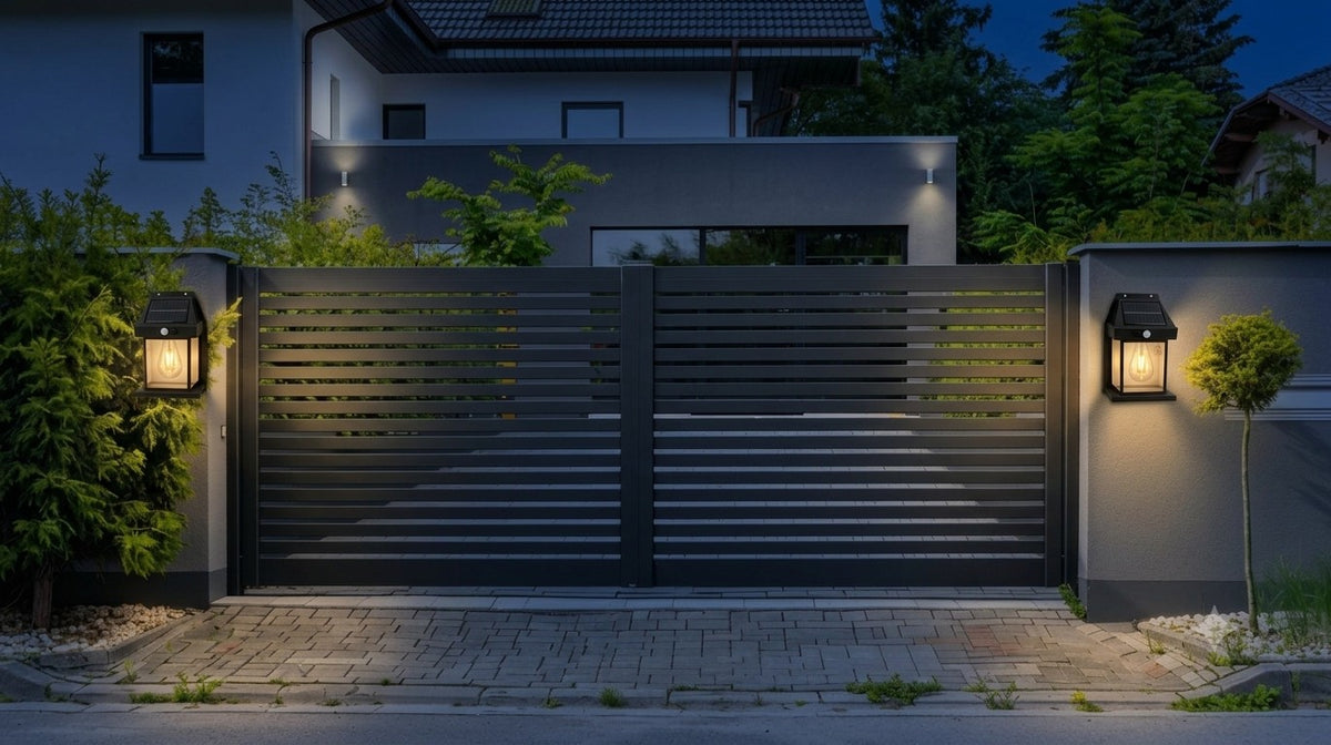 Solar Motion Sensor Lamp